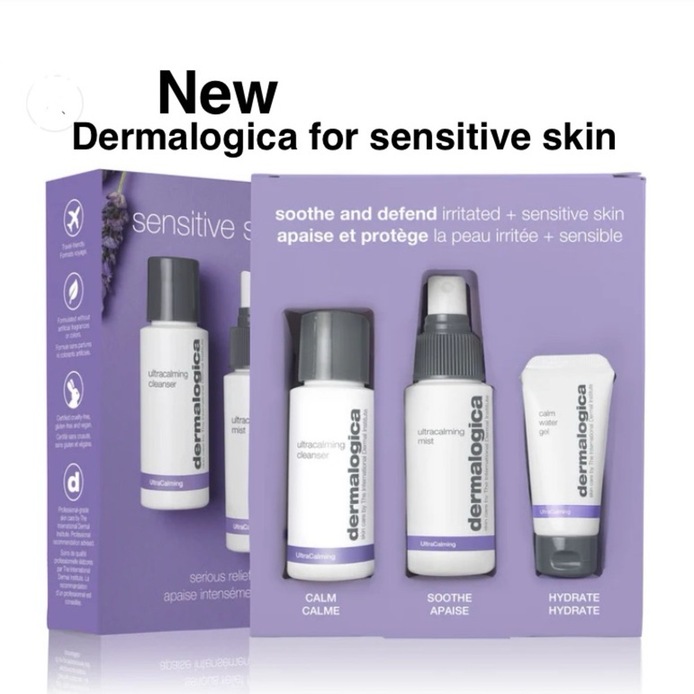 NWT Dermalogica Sensitive Skin Rescue Kit⭐️⭐️⭐️⭐️